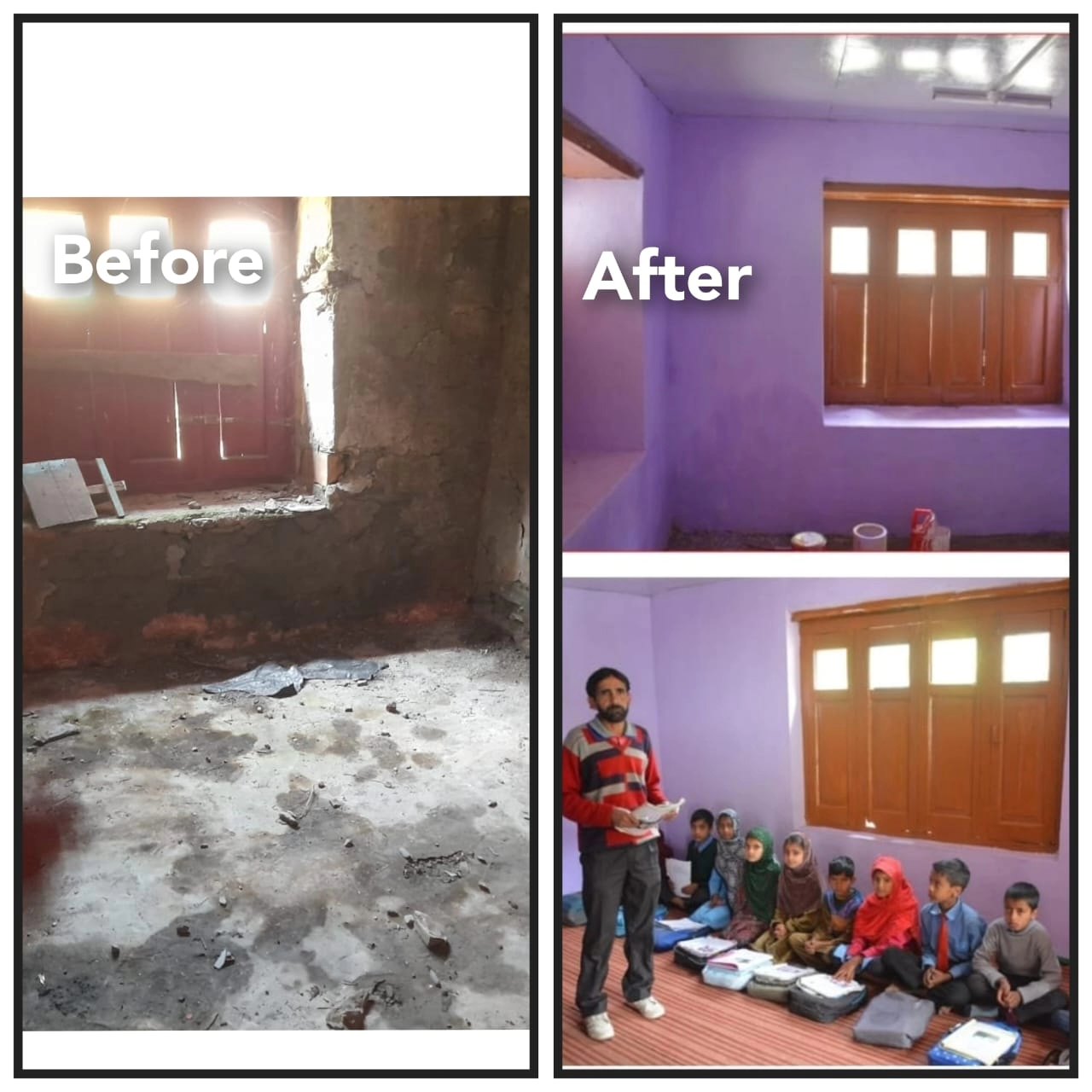 PROJECT - KASHMIR SCHOOL RENOVATION