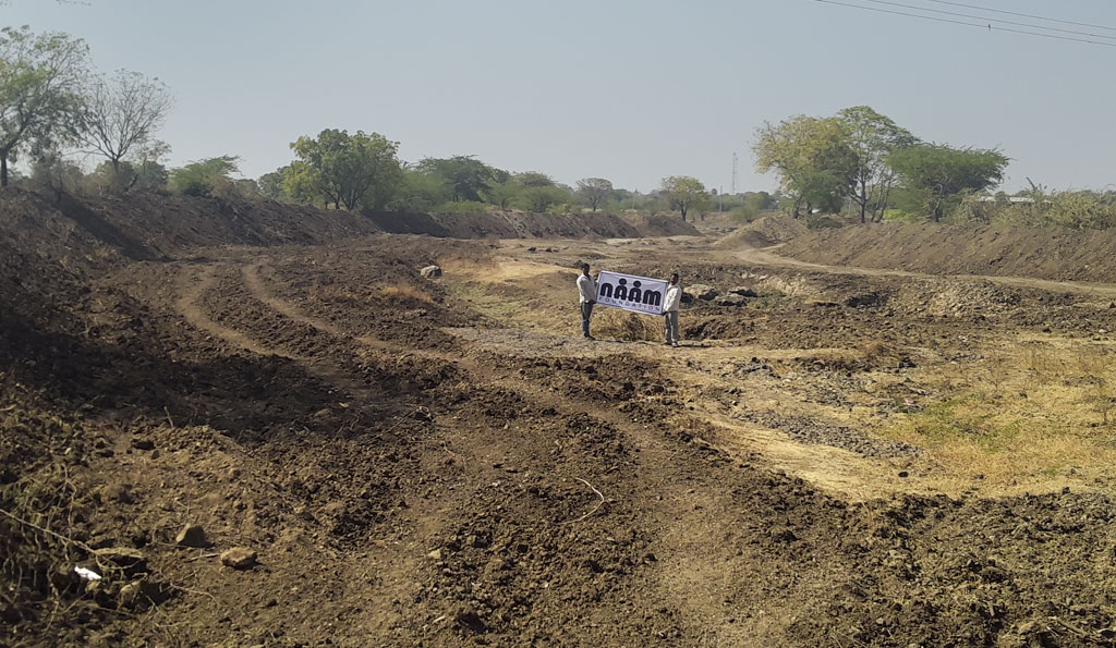 District Beed Village Pimpalner excavation