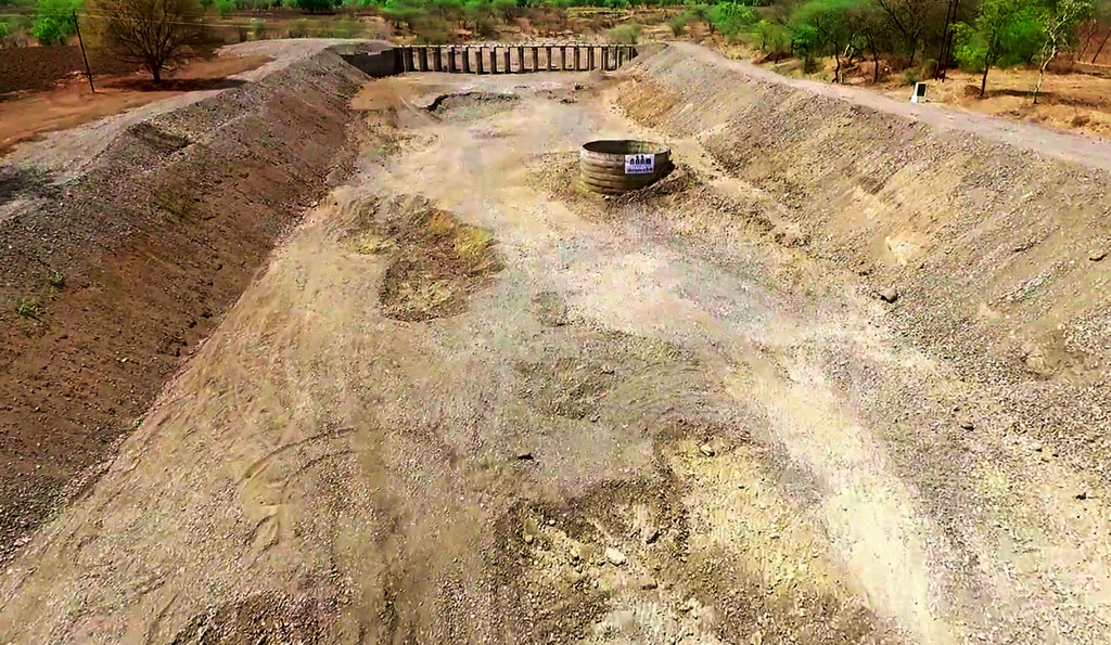 District Beed Village Pimpalner excavation